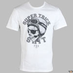 pánské trička FOX - Super Trick - WHT